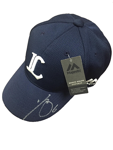 サイン入りキャップ