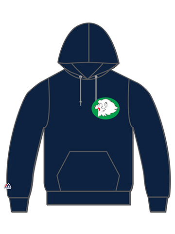 レオサガラ刺繍パーカー