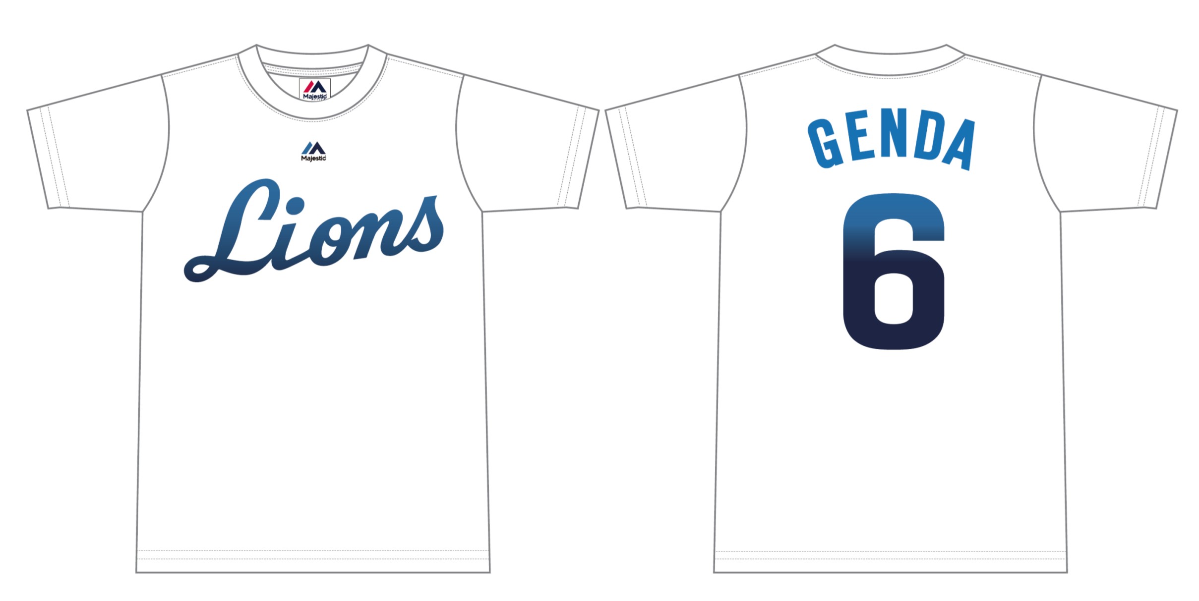 【事前予約】ライオンズ70周年プレイヤーズTシャツ