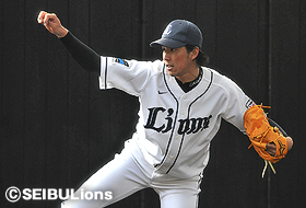 70球を投げ込んだ岸投手