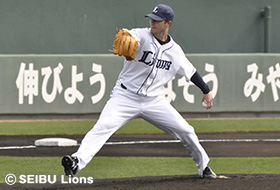 先発のルブラン投手