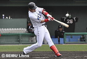 適時打を放った木村選手