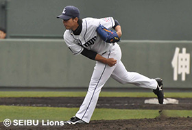 2回を無失点に抑えた福倉投手