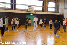 大いに盛り上がったドッチボール!