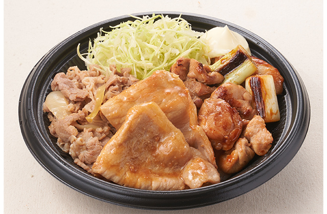 3連覇特製肉3種丼