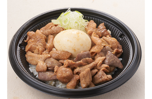 こってり豚もつ煮込み丼