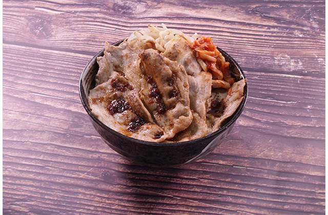 豚バラ焼肉丼