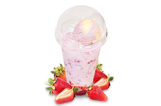 ストロベリーミルクスムージー