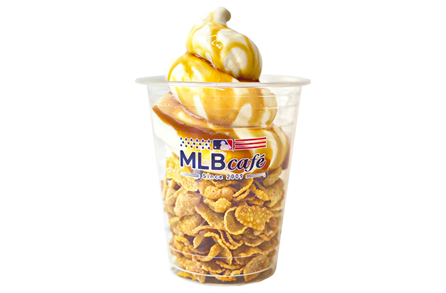 MLB café ミルキーソフト with キャラメルソース