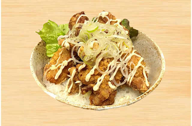 鶏ネギマヨ丼