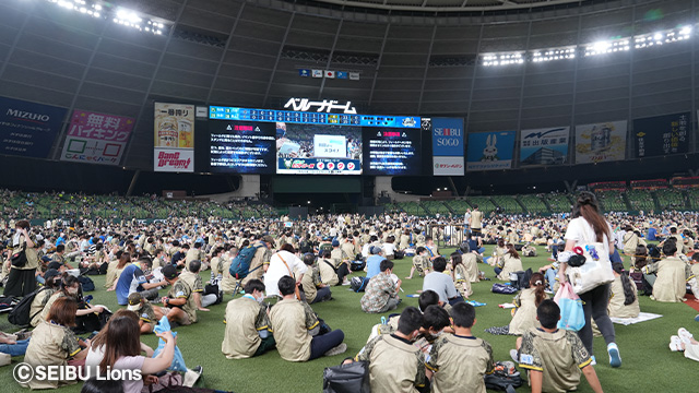 プラネタリウムの最大投影面積