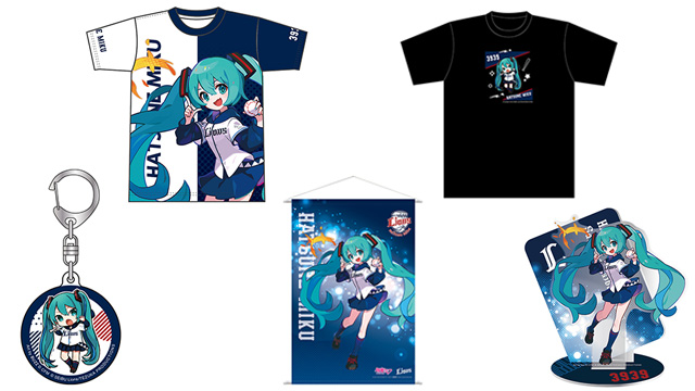西武ライオンズTシャツ 初音ミクフルグラフィックLサイズ 新品