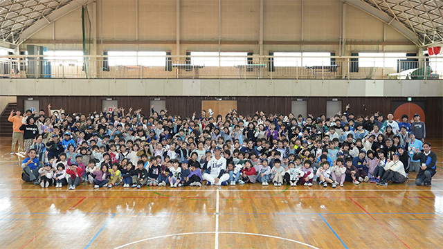 富岡小学校訪問時の様子