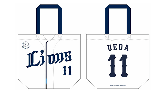 ユニフォーム柄トートバッグ  見本