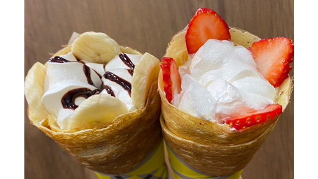 クレープ(各種) 見本写真