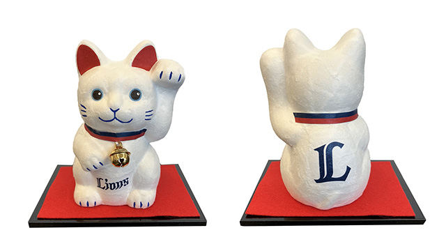 ライオンズ招き猫