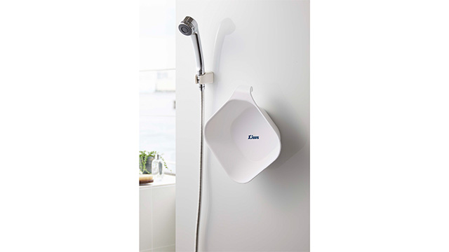 マグネット＆引っ掛け湯おけ【ホワイト/ブラック】