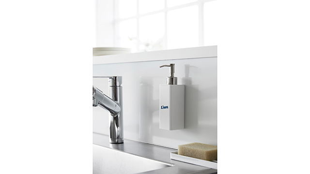 マグネットキッチンディスペンサー【ホワイト/ブラック】