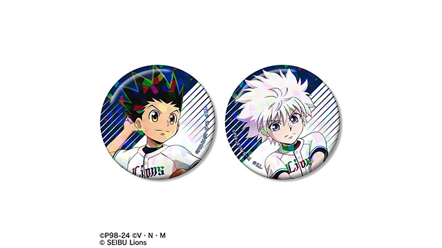 ゴン&キルア ホログラム缶バッジセット