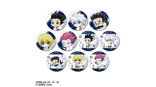 トレーディング ちびキャラ ホログラム缶バッジ(全10種)