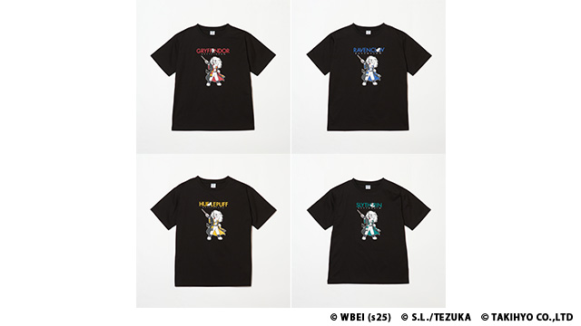 ハリー・ポッター×ライオンズ ホグワーツ4寮レオTシャツ【S/M/L/XL】