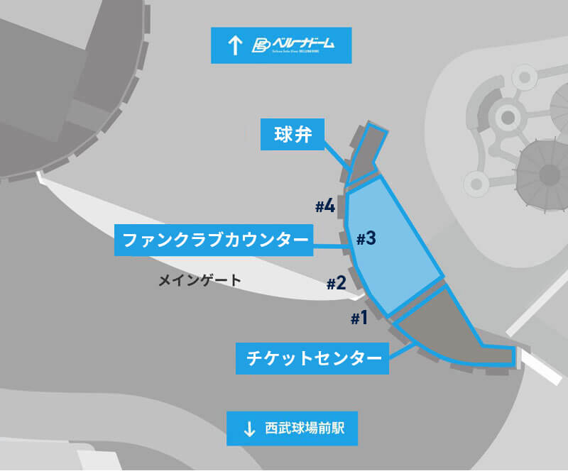 ファンクラブカウンター地図