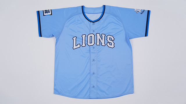 ライオンズ75周年ユニフォーム(袖ロゴ:クレディセゾン)(S/L)【7/14来場者配布】