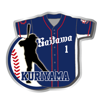 「Saitama」ピンバッチ栗山
