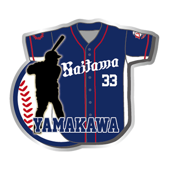 「Saitama」ピンバッチ山川