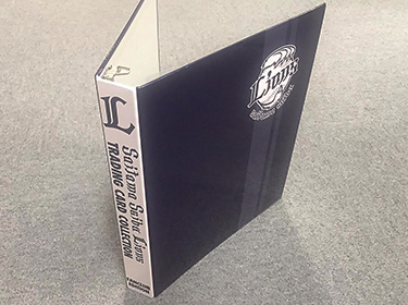 選手カードセット専用オリジナルバインダー