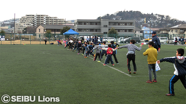 親子キャッチボールイベント