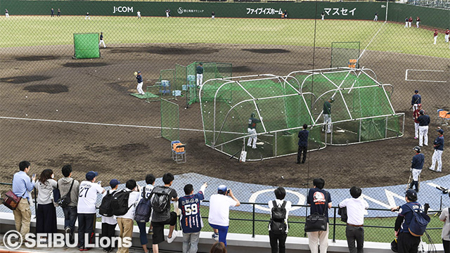 練習見学会の様子