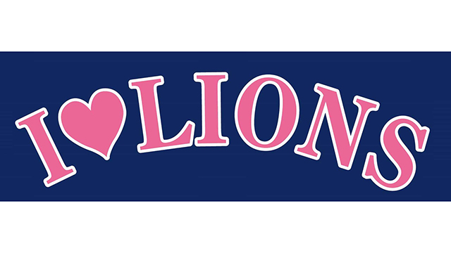 I love Lionsアイロンシート