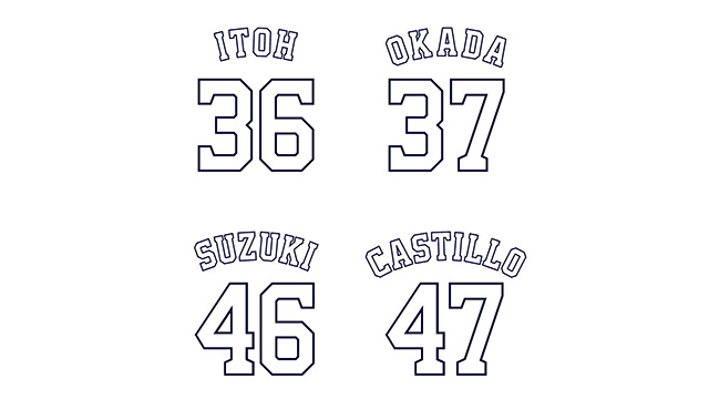 選手アイロンシート