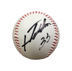 選手直筆サイン入りボール