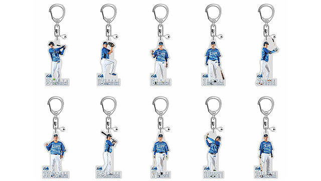 ライオンズ フェスティバルズ 2018 プレイヤーズダイカットキーホルダー