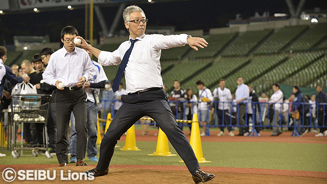 8/17 サラリーマンナイト ピッチング体験