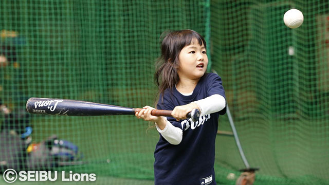 はじめての野球あそびコーナー