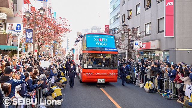 優勝パレード当日の様子2