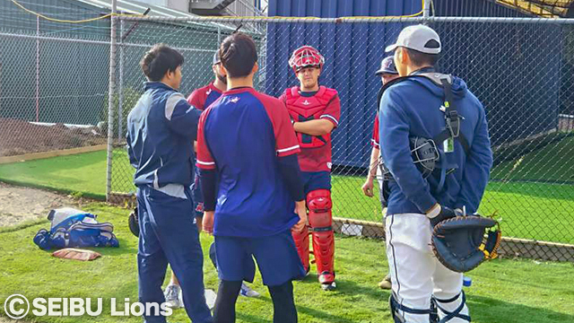 キャッチャー陣とコミュニケーション