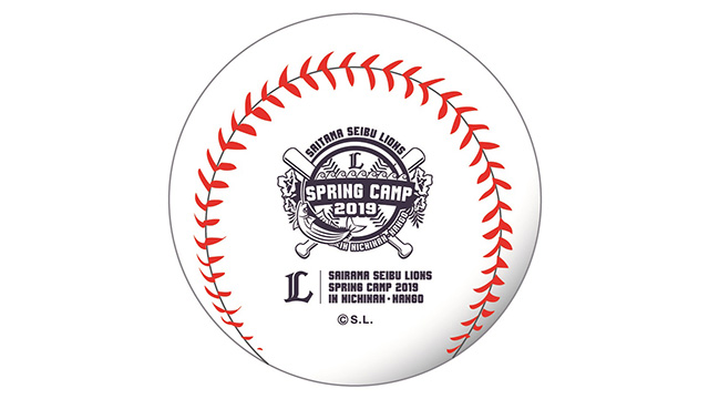 南郷キャンプ2019記念ロゴボール