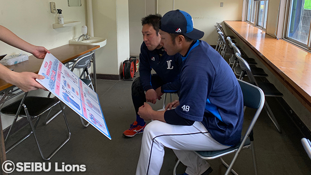 増田投手と武隈投手