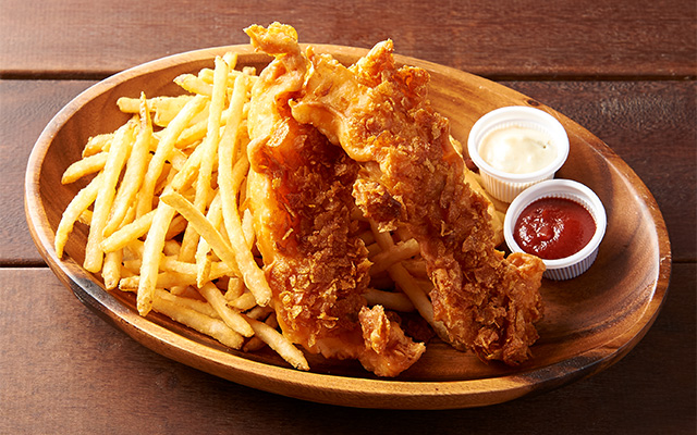 クリスピーフィッシュ&ポテト850円