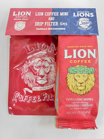 4/19(金)～ 「LION COFFEE(ライオン・コーヒー)」とのコラボ商品