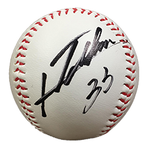 選手直筆サイン入りボール