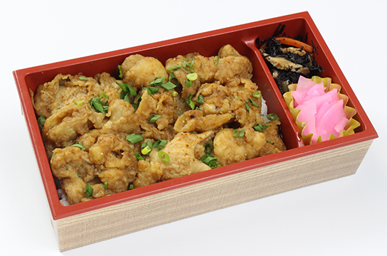 ホルモン天ぷら弁当