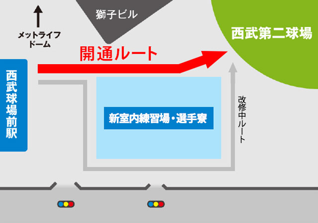 開通ルート