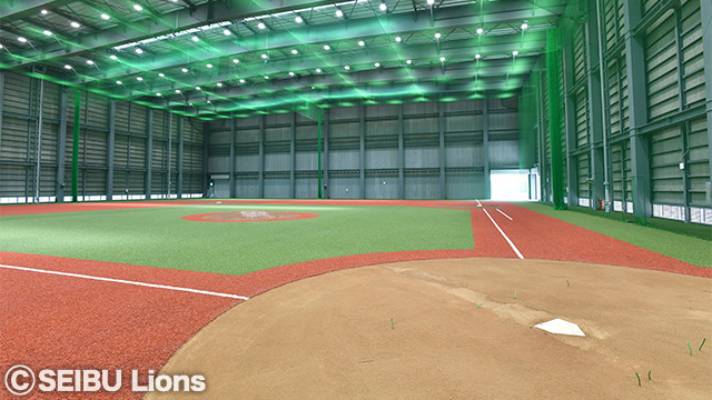 ライオンズ トレーニングセンター内