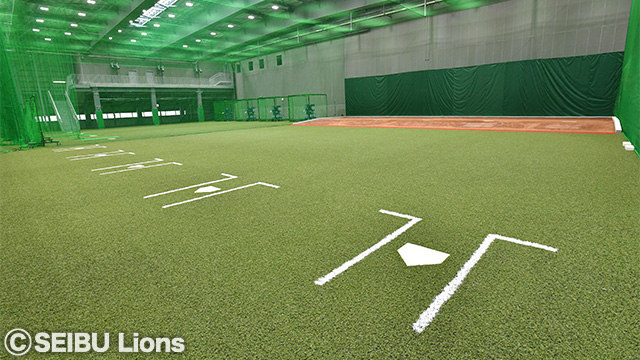 ライオンズ トレーニングセンター内