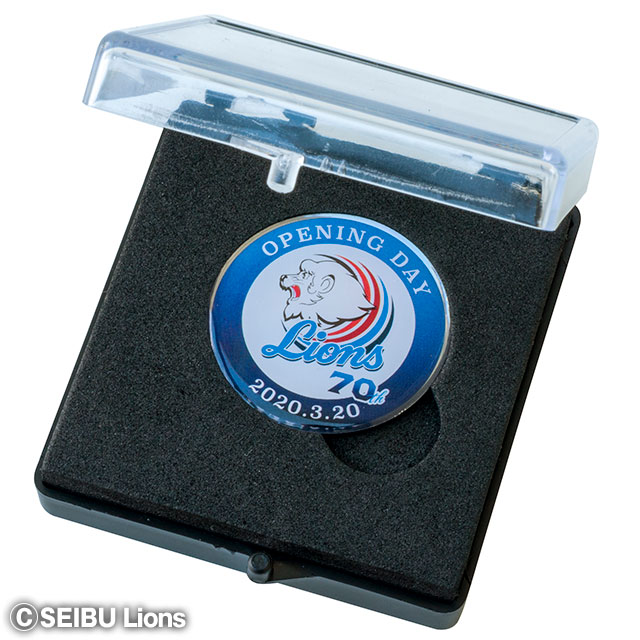 3/20(金・祝)ライオンズ70周年開幕戦限定ピンバッジ